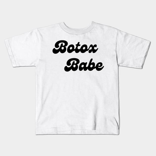 Great gift idea for Botox Dealer Lover Filler Lips Boss Babe Nurse Injector Plastic surgery Esthetician funny gift Kids T-Shirt by The Mellow Cats Studio